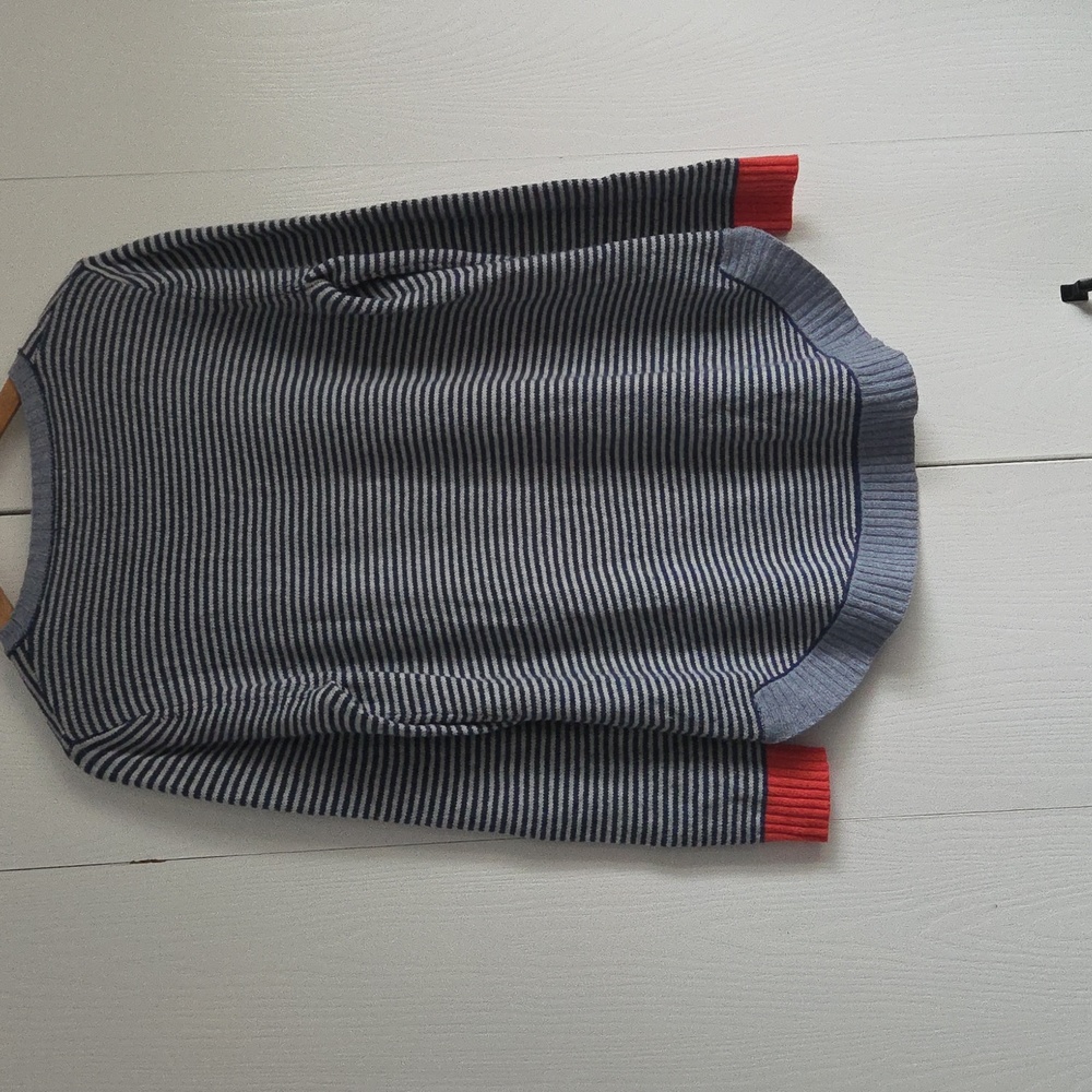 Zaket And Plover Merino Striped Sweater M - Picture 6 of 8